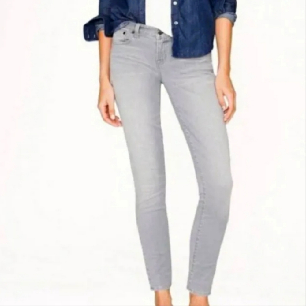 J.CREW Midrise Toothpick Jeans 27 regular